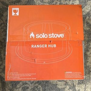 Solo Stove, Hub, Ranger - New, Box never been opened